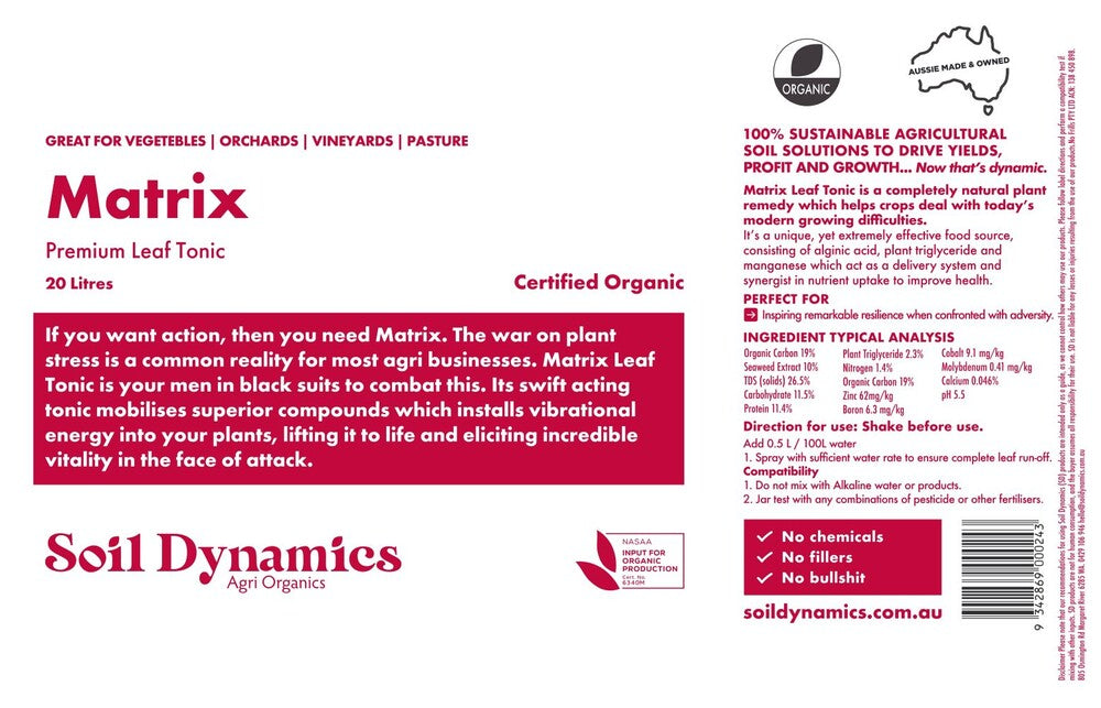 australian organic fertilisers 