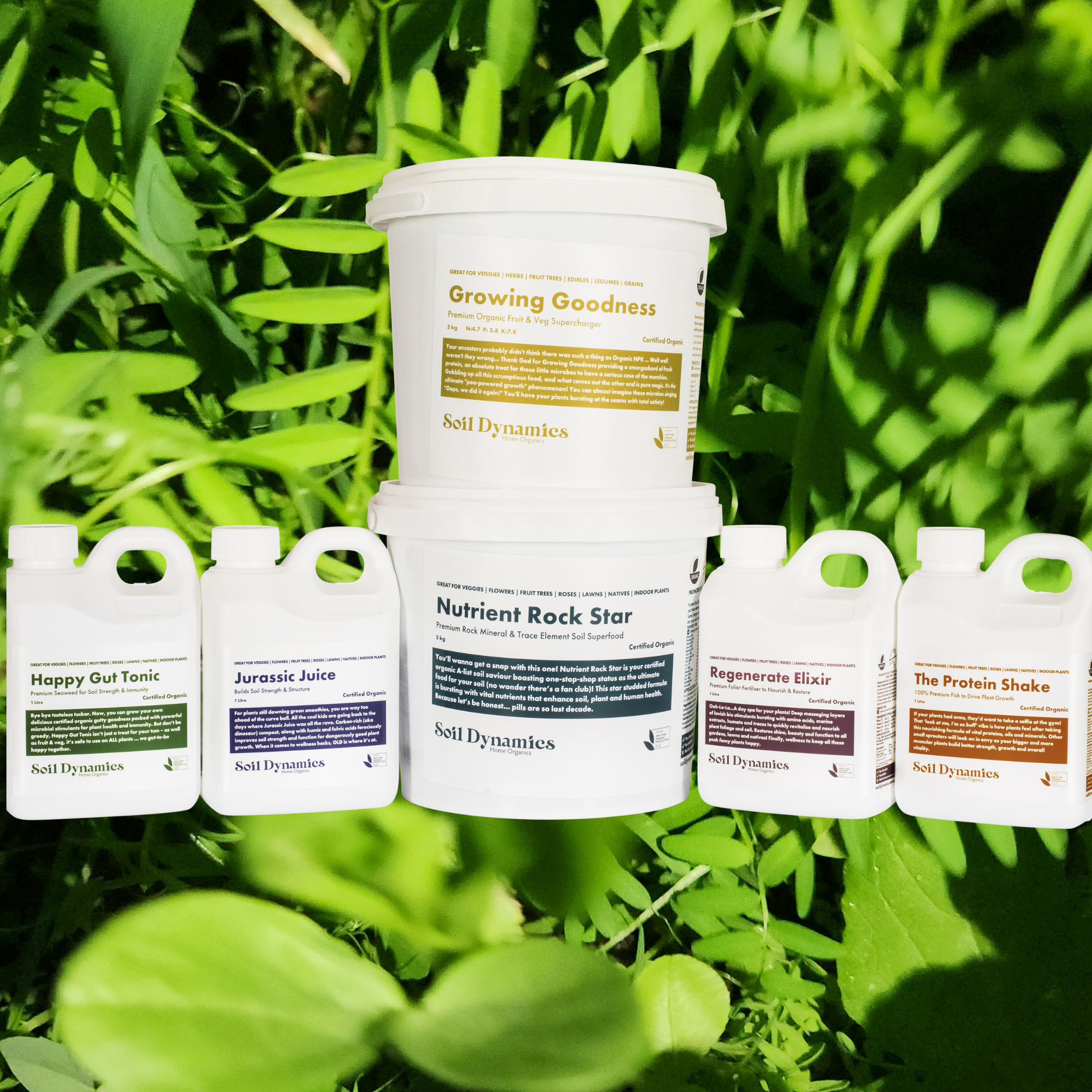 The Lot Bundle fertiliser- certified organic fertiliser