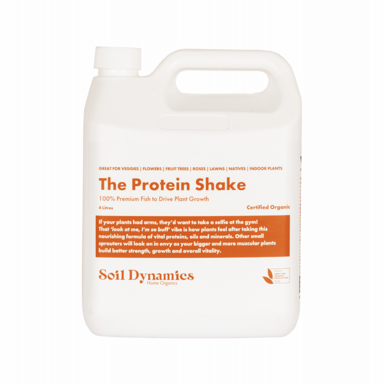 plant protein hydrolysate fertilizer The Protein Shake- Drives Growth 100% Pure Fish Hydrolysate – Soil Dynamics