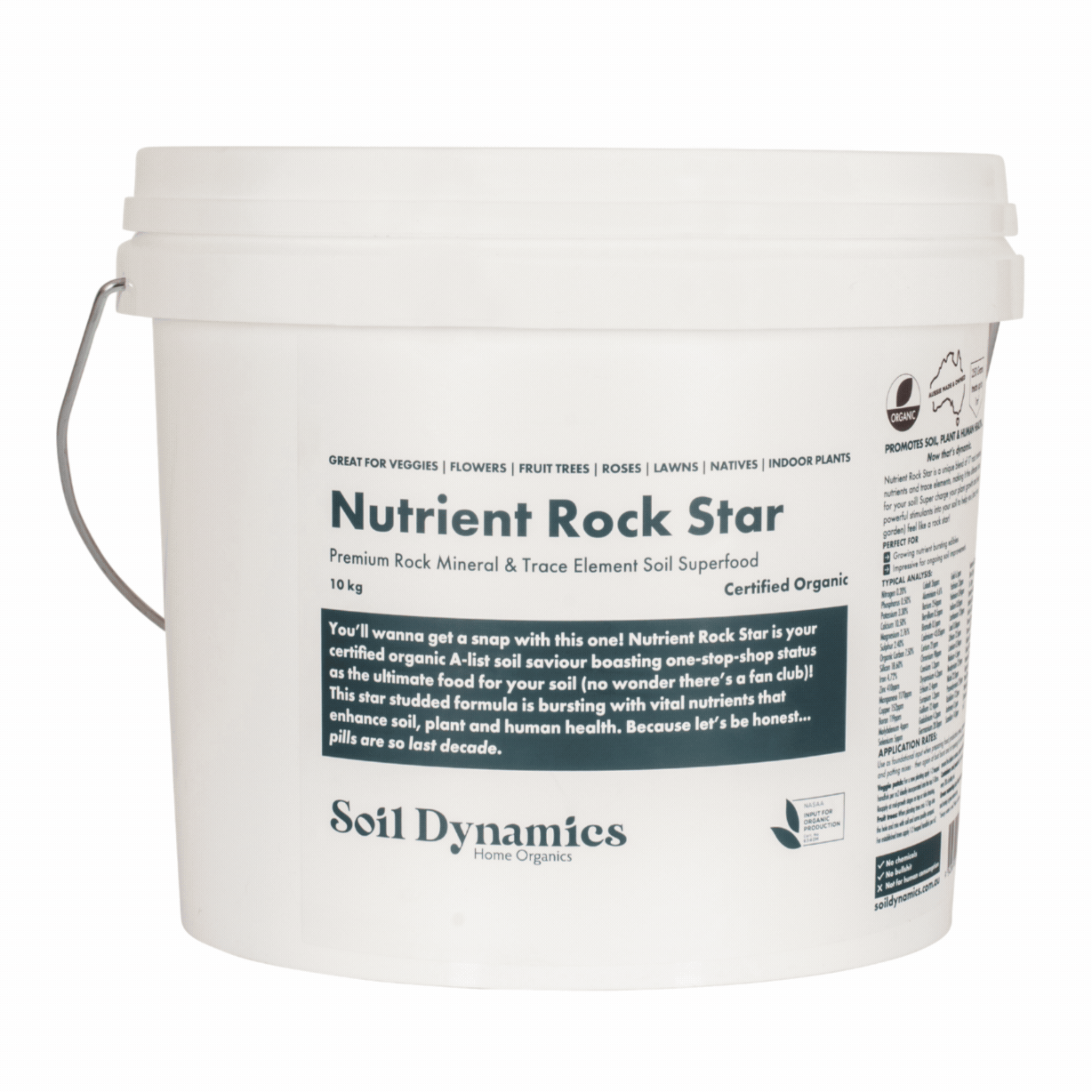 Buy Nutrient Rock Star: Rock Dust Organic Fertiliser – Soil Dynamics